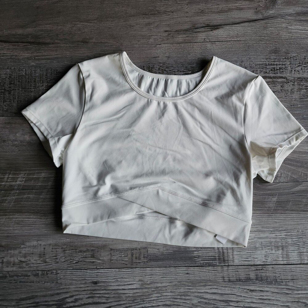 (L) Halara Short Sleeve Top
